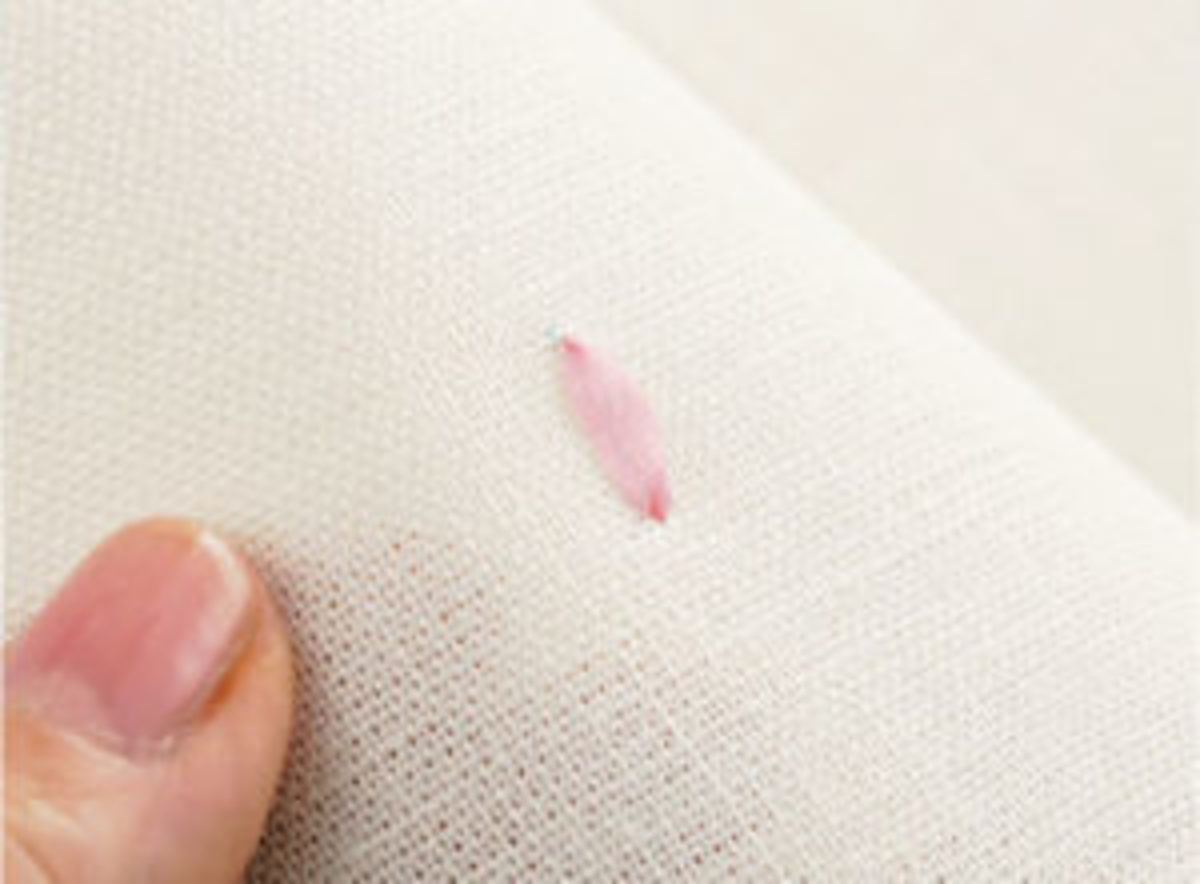 tuto point lancé broderie au ruban