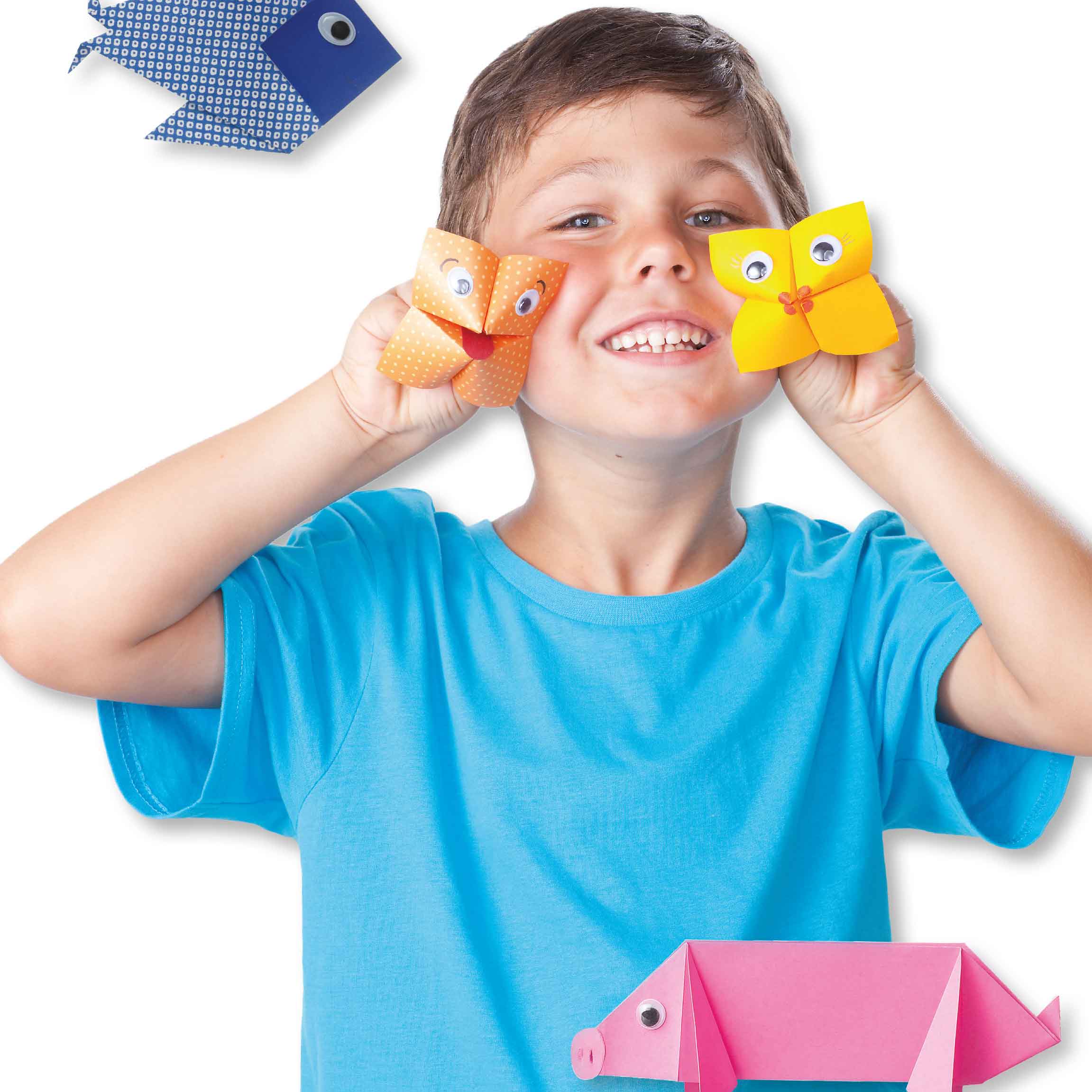 Livre Origami pour enfants - Livres activités créatives - 10 Doigts
