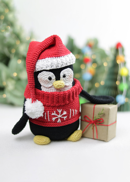 Pingouin  Pingouin en crochet, Noël crochet tuto, Pingouin