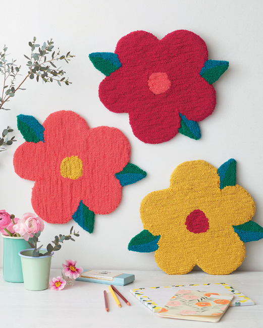 diy technique du tufting diy fleurs