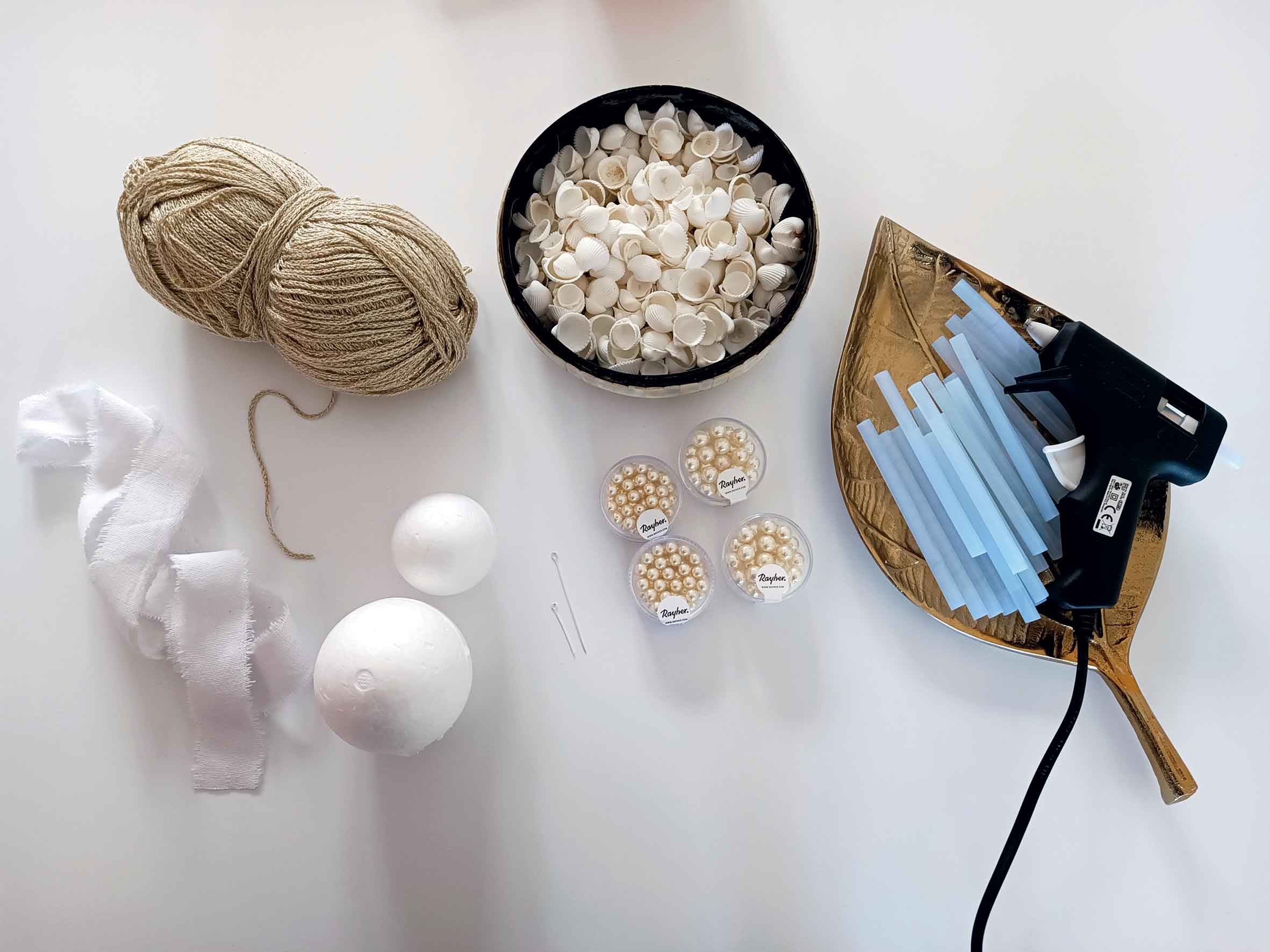DIY Boules de noël à faire soi même - Perles & Co