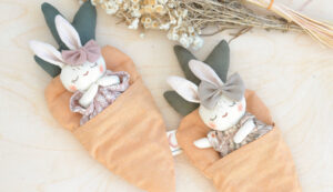 coudre un petit lapin doudou