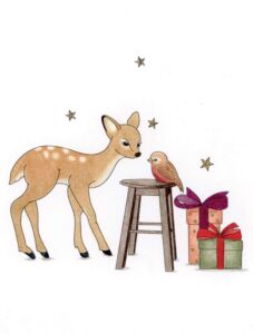 colorier aux crayons de couleur illustration hiver