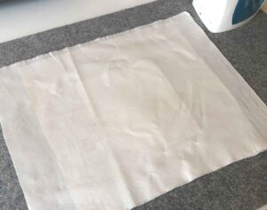 tuto transfert motif broderie sur tissu