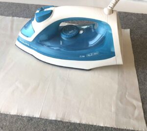 tuto transfert motif broderie sur tissu